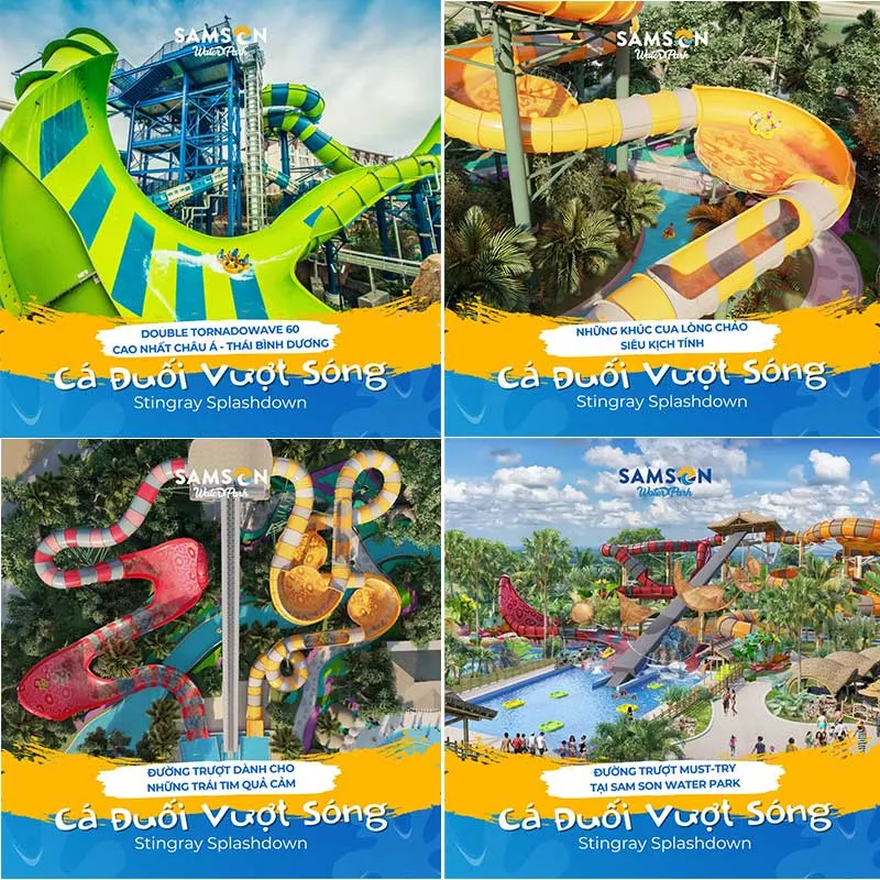 Phấn khích tột độ với trò Cá Đuối Vượt Sóng